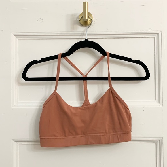 lululemon athletica Other - Salmon Colored Flow Y Nulu Lululemon Bra sz 8